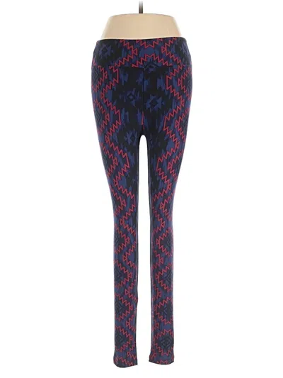 Pre-owned Lularoe Leggings In Blue
