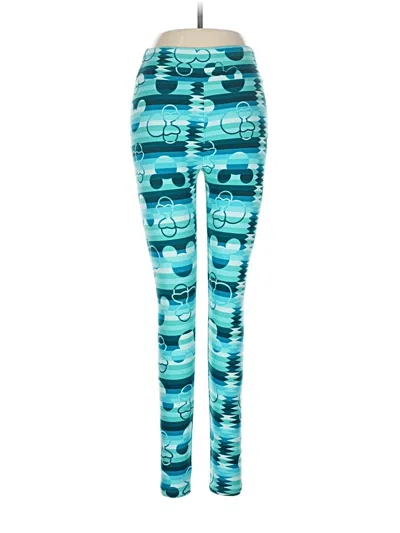 Pre-owned Lularoe Leggings In Blue