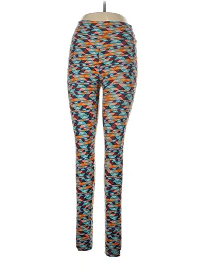 Pre-owned Lularoe Leggings In Blue