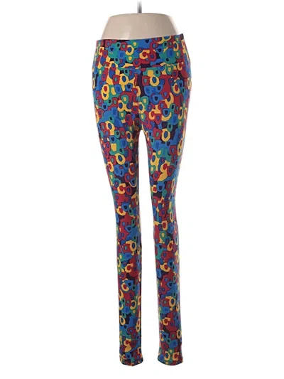 Pre-owned Lularoe Leggings In Blue
