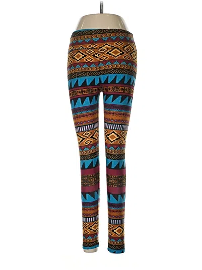Pre-owned Lularoe Leggings In Blue