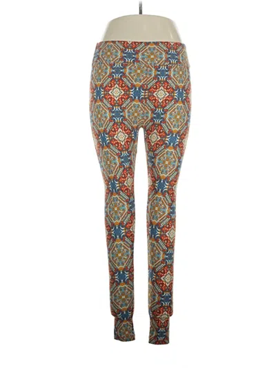 Pre-owned Lularoe Leggings In Blue