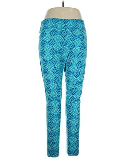 Pre-owned Lularoe Leggings In Blue