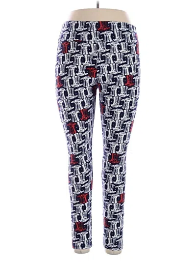 Pre-owned Lularoe Leggings In Blue