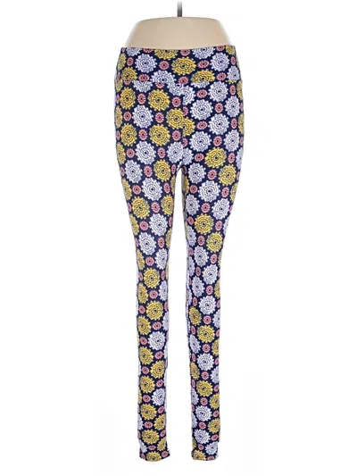 Pre-owned Lularoe Leggings In Blue