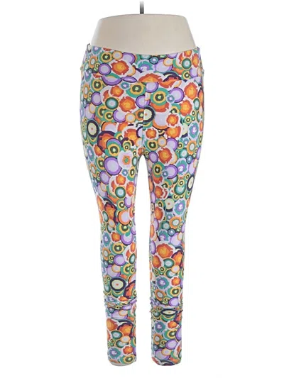 Pre-owned Lularoe Leggings In Blue
