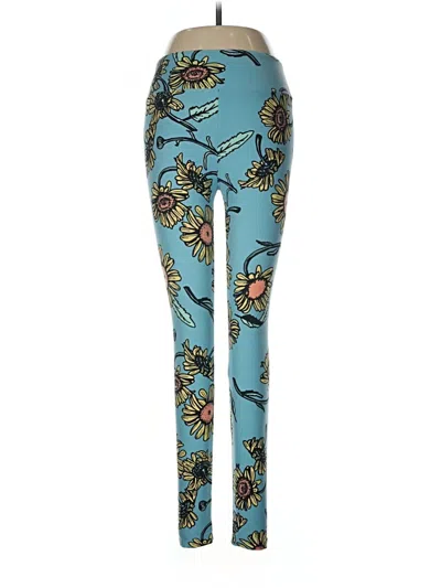 Pre-owned Lularoe Leggings In Blue