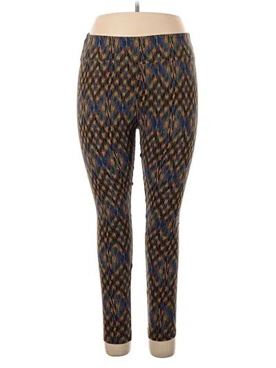 Pre-owned Lularoe Leggings In Blue