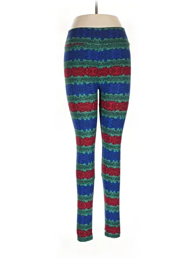 Pre-owned Lularoe Leggings In Blue