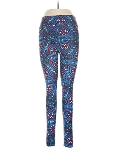 Pre-owned Lularoe Leggings In Blue