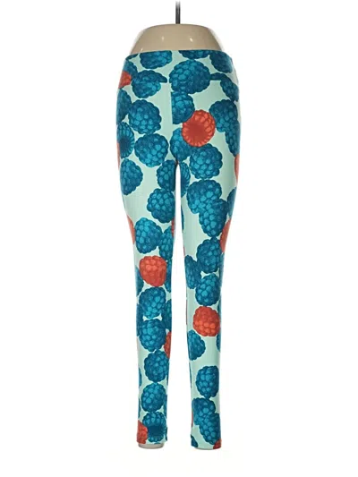 Pre-owned Lularoe Leggings In Blue
