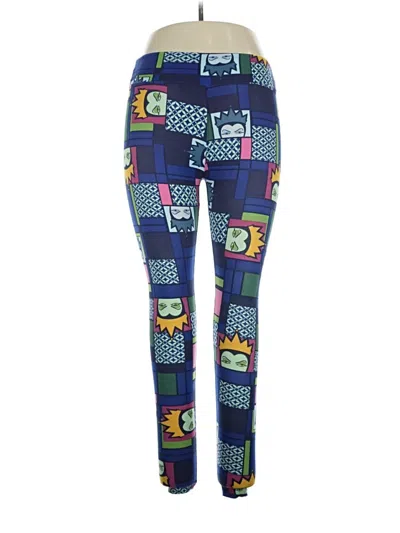 Pre-owned Lularoe Leggings In Blue