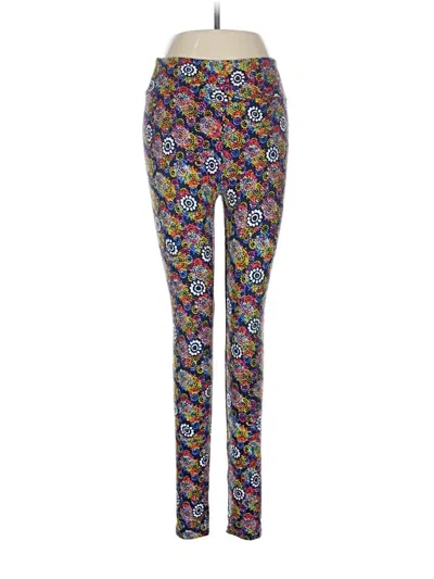 Pre-owned Lularoe Leggings In Blue