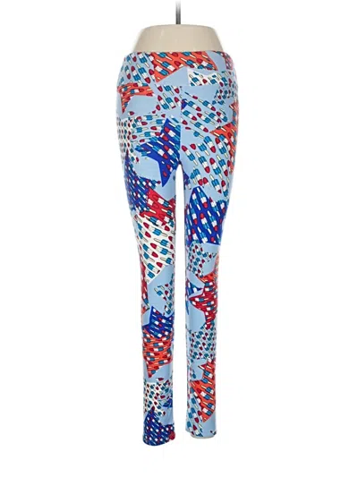 Pre-owned Lularoe Leggings In Blue