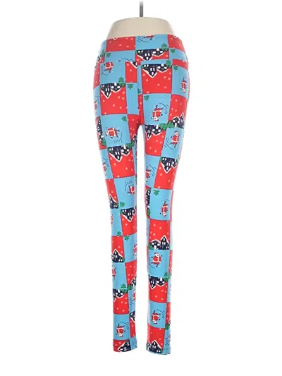 Pre-owned Lularoe Leggings In Blue