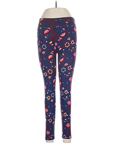 Pre-owned Lularoe Leggings In Blue