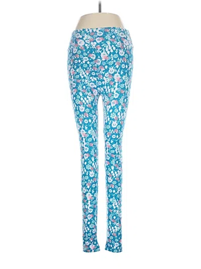 Pre-owned Lularoe Leggings In Blue