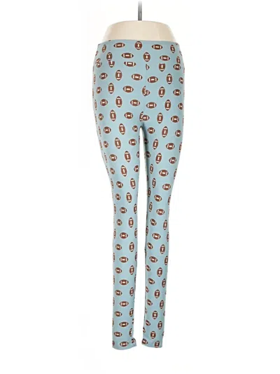 Pre-owned Lularoe Leggings In Blue