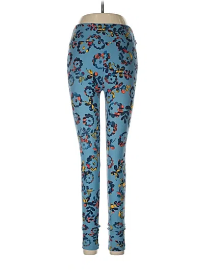 Pre-owned Lularoe Leggings In Blue