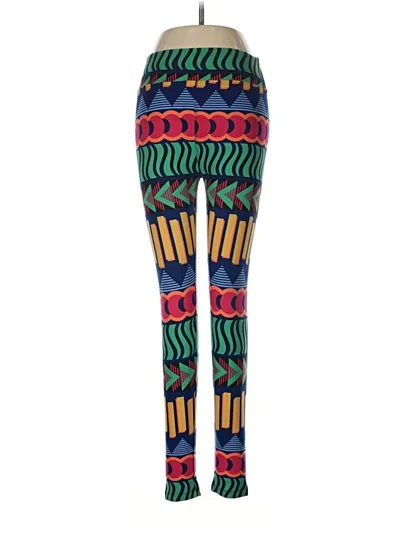 Pre-owned Lularoe Leggings In Blue