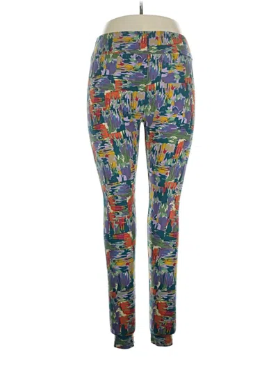 Pre-owned Lularoe Leggings In Blue
