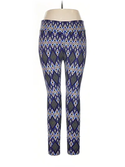 Pre-owned Lularoe Leggings In Blue