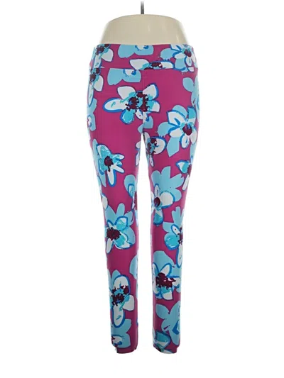 Pre-owned Lularoe Leggings In Blue