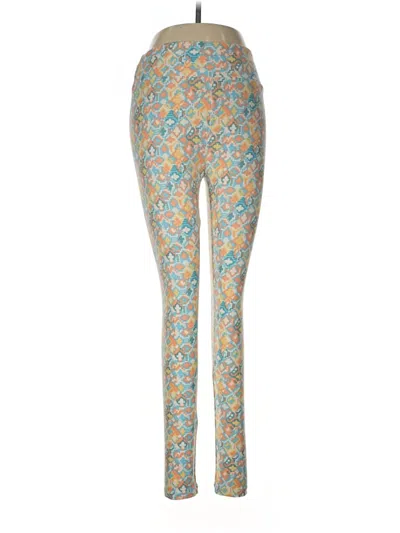 Pre-owned Lularoe Leggings In Blue
