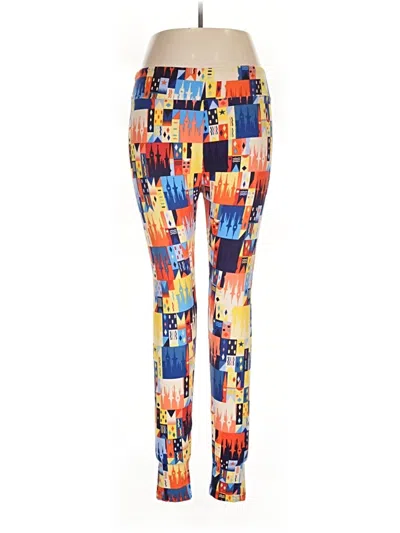 Pre-owned Lularoe Leggings In Blue