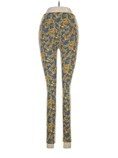 Pre-owned Lularoe Leggings In Blue