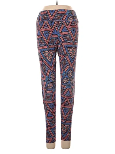 Pre-owned Lularoe Leggings In Blue