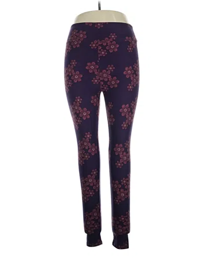 Pre-owned Lularoe Leggings In Blue