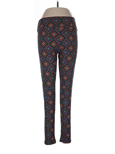 Pre-owned Lularoe Leggings In Blue