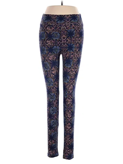 Pre-owned Lularoe Leggings In Blue