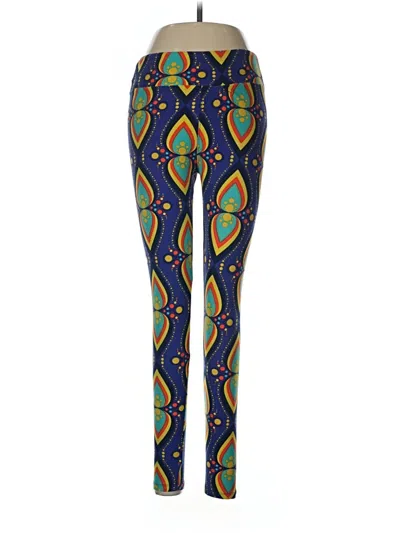 Pre-owned Lularoe Leggings In Blue