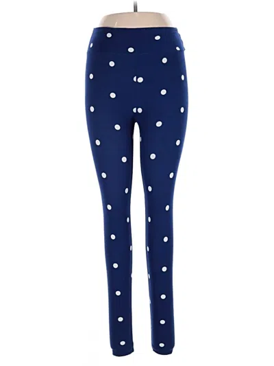 Pre-owned Lularoe Leggings In Blue