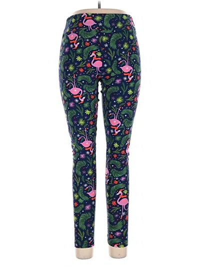 Pre-owned Lularoe Leggings In Blue