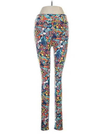 Pre-owned Lularoe Leggings In Blue
