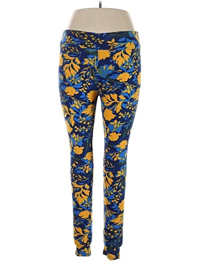 Pre-owned Lularoe Leggings In Blue