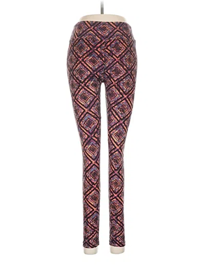 Pre-owned Lularoe Leggings In Blue