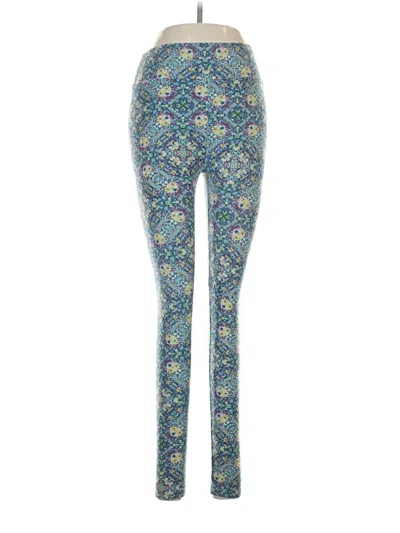 Pre-owned Lularoe Leggings In Blue