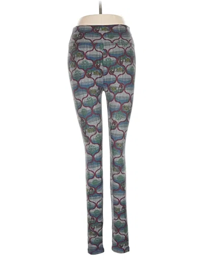 Pre-owned Lularoe Leggings In Blue