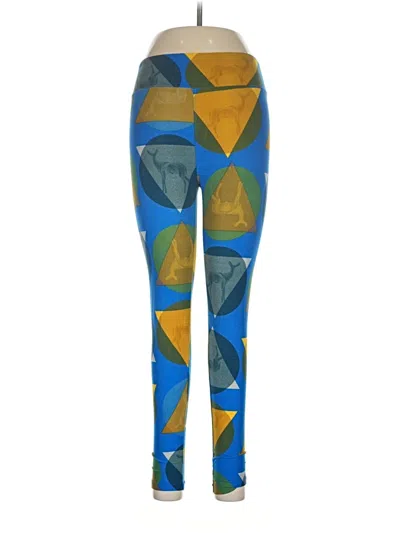 Pre-owned Lularoe Leggings In Blue