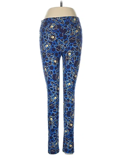 Pre-owned Lularoe Leggings In Blue