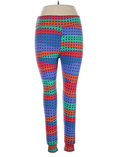 Pre-owned Lularoe Leggings In Blue