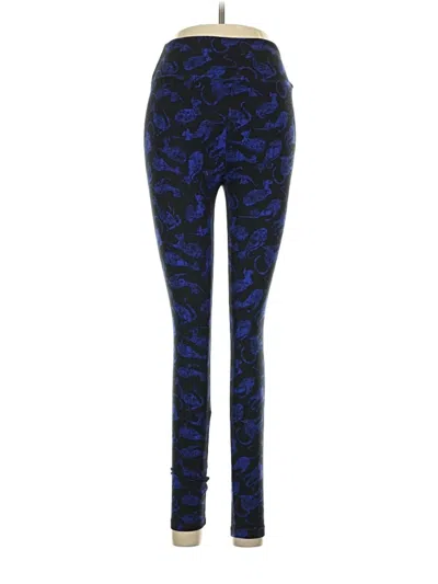 Pre-owned Lularoe Leggings In Blue