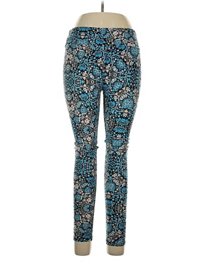 Pre-owned Lularoe Leggings In Blue