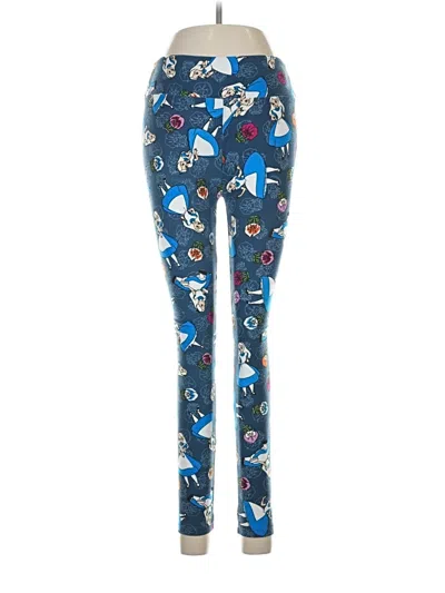 Pre-owned Lularoe Leggings In Blue
