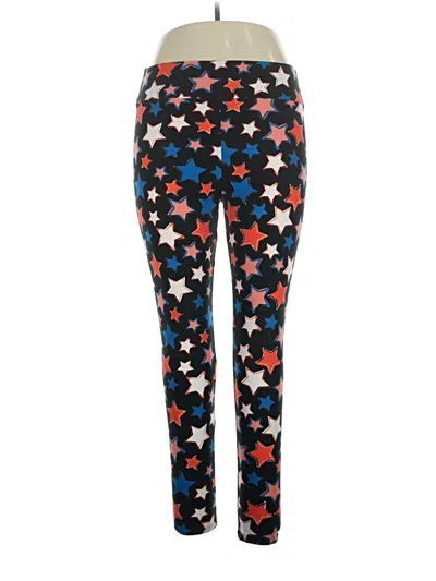 Pre-owned Lularoe Leggings In Blue