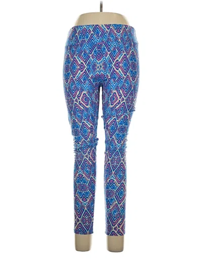 Pre-owned Lularoe Leggings In Blue
